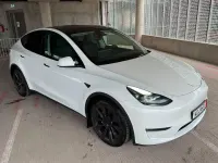 Gebraucht Tesla Model Y Long Range AWD 378 kW (514 PS) 2024 Weiß SUV