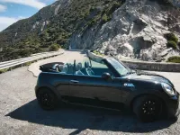 Brugt Mini John Cooper Works Cabriolet 184 HK (135 kW) 2012 Sort Cabriolet