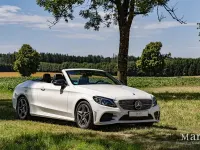 Gebraucht Mercedes C200 AMG 184 PS (135 kW) 2019 Polarweiß Cabrio