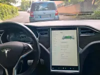Gebraucht Tesla Model S 350 kW (476 PS) 2014 Grün Kleinwagen
