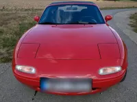 Gebraucht Mazda MX5 115 PS (84 kW) 1993 Rot Cabrio