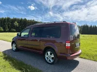 Gebraucht VW Caddy Maxi Highline 140 PS (102 kW) 2013 Rot Van / Kleinbus