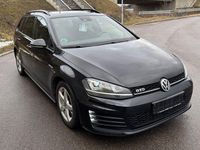 Gebraucht VW Golf VII GTD 184 PS (135 kW) 2016 Schwarz Kombi