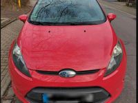 Gebraucht Ford Fiesta Ambiente 60 PS (44 kW) 2009 Rot Kleinwagen