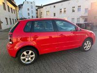 Gebraucht VW Polo Comfortline 69 PS (50 kW) 2007 Rot Kleinwagen
