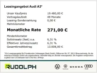 Gebraucht Audi A3 Advanced 110 PS (80 kW) 2022 Tangorot metallic Limousine