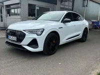 Gebraucht Audi e-tron S-Line 230 kW (313 PS) 2022 Weiß SUV