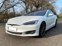 Gebraucht Tesla Model S Standard Range 386 kW (525 PS) 2020 Weiß Kleinwagen