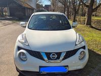 Gebraucht Nissan Juke Visia 94 PS (69 kW) 2015 Weiß SUV