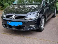 Gebraucht VW Sharan Highline 150 PS (110 kW) 2018 Schwarz Van / Kleinbus