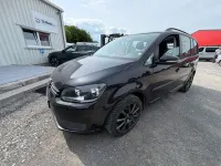 Gebraucht VW Touran Trendline 105 PS (77 kW) 2015 Schwarz Van / Kleinbus