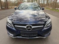 Gebraucht Mercedes C200 AMG line 184 PS (135 kW) 2017 Blau Coupé