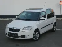 Gebraucht Skoda Roomster Comfort 86 PS (63 kW) 2009 Weiß Van / Kleinbus