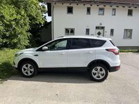 Gebraucht Ford Kuga Titanium 150 PS (110 kW) 2018 Weiß SUV