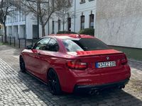 gebraucht BMW M235 BJ2015 rot Lack neu ohne OPF