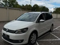 Gebraucht VW Touran 105 PS (77 kW) 2012 Weiß Van / Kleinbus