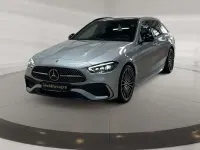 Gebraucht Mercedes C220 AMG 197 PS (144 kW) 2026 Metalliclack hightechsilber Kombi