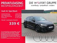 Neu Audi A1 S-Line 116 PS (85 kW) 2025 Mythosschwarz metallic Limousine