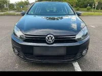 Gebraucht VW Golf VI Trendline 80 PS (58 kW) 2011 Schwarz Kleinwagen
