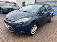 Gebraucht Ford Fiesta Trend 82 PS (60 kW) 2010 Blau Kleinwagen