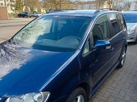 Gebraucht VW Touran Trendline 140 PS (102 kW) 2007 Blau Van / Kleinbus