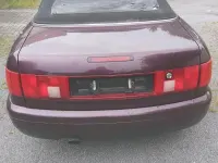 Gebraucht Audi 80 125 PS (91 kW) 1999 Rot Cabrio