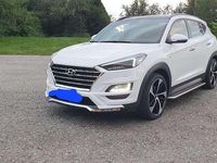 Gebraucht Hyundai Tucson 185 PS (136 kW) 2019 Weiß SUV