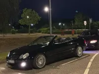 Gebraucht Mercedes CLK320 224 PS (164 kW) 2006 Schwarz Cabrio