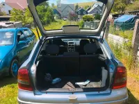 Gebraucht Opel Astra 84 PS (61 kW) 2003 Silber Kleinwagen