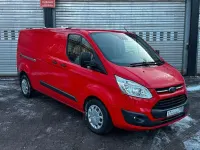 Second-hand Ford Transit Custom Trend 131 CP (96 kW) 2017 Roșu Monovolum