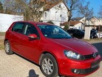 Gebraucht VW Golf VI 86 PS (63 kW) 2011 Rot Kleinwagen
