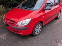 Gebraucht Hyundai Getz 2008 Rot Kleinwagen