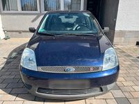 Gebraucht Ford Fiesta 80 PS (58 kW) 2002 Blau Kleinwagen