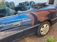 Gebraucht Opel Astra Cabriolet 75 PS (55 kW) 1998 Blau Cabrio
