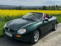 Gebraucht MG F 120 PS (88 kW) 1999 Grün Cabrio
