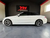 Gebraucht Mercedes C200 AMG 184 PS (135 kW) 2019 Weiß Cabrio