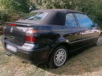Gebraucht VW Golf Cabriolet 75 PS (55 kW) 1998 Schwarz Cabrio
