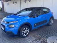 Gebraucht Citroën C3 PureTech 83 PS (61 kW) 2018 Blau Kleinwagen