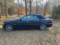Gebraucht BMW 330 Cabriolet Sport Line 231 PS (169 kW) 2003 Blau Cabrio
