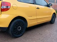 Gebraucht VW Fox 54 PS (39 kW) 2010 Gelb Kleinwagen