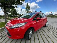 Gebraucht Ford Fiesta 80 PS (58 kW) 2009 Rot Kleinwagen