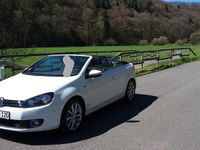 Gebraucht VW Golf Cabriolet LOUNGE 105 PS (77 kW) 2015 Weiß Cabrio