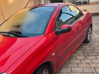 Gebraucht Peugeot 206 CC 101 PS (74 kW) 2007 Rot Cabrio