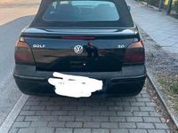 Gebraucht VW Golf Cabriolet 2001 Schwarz Cabrio
