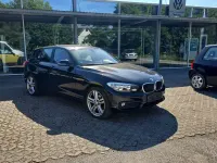 Gebraucht BMW 116 M Sport 109 PS (80 kW) 2017 Schwarz ii/bonnet fluid black Kleinwagen