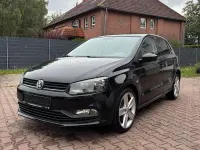 Gebraucht VW Polo Trendline 60 PS (44 kW) 2016 Schwarz Kleinwagen