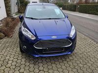 Gebraucht Ford Fiesta Titanium 101 PS (74 kW) 2016 Blau Limousine