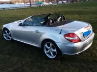 Gebraucht Mercedes SLK200 163 PS (119 kW) 2004 Grau Cabrio