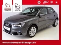 Gebraucht Audi A1 Sportback Ambition 122 PS (89 kW) 2012 Grau metallic Kleinwagen