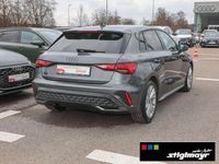 Gebraucht Audi A3 S-Line 150 PS (110 kW) 2025 Daytonagrau perleffekt (metallic) Limousine